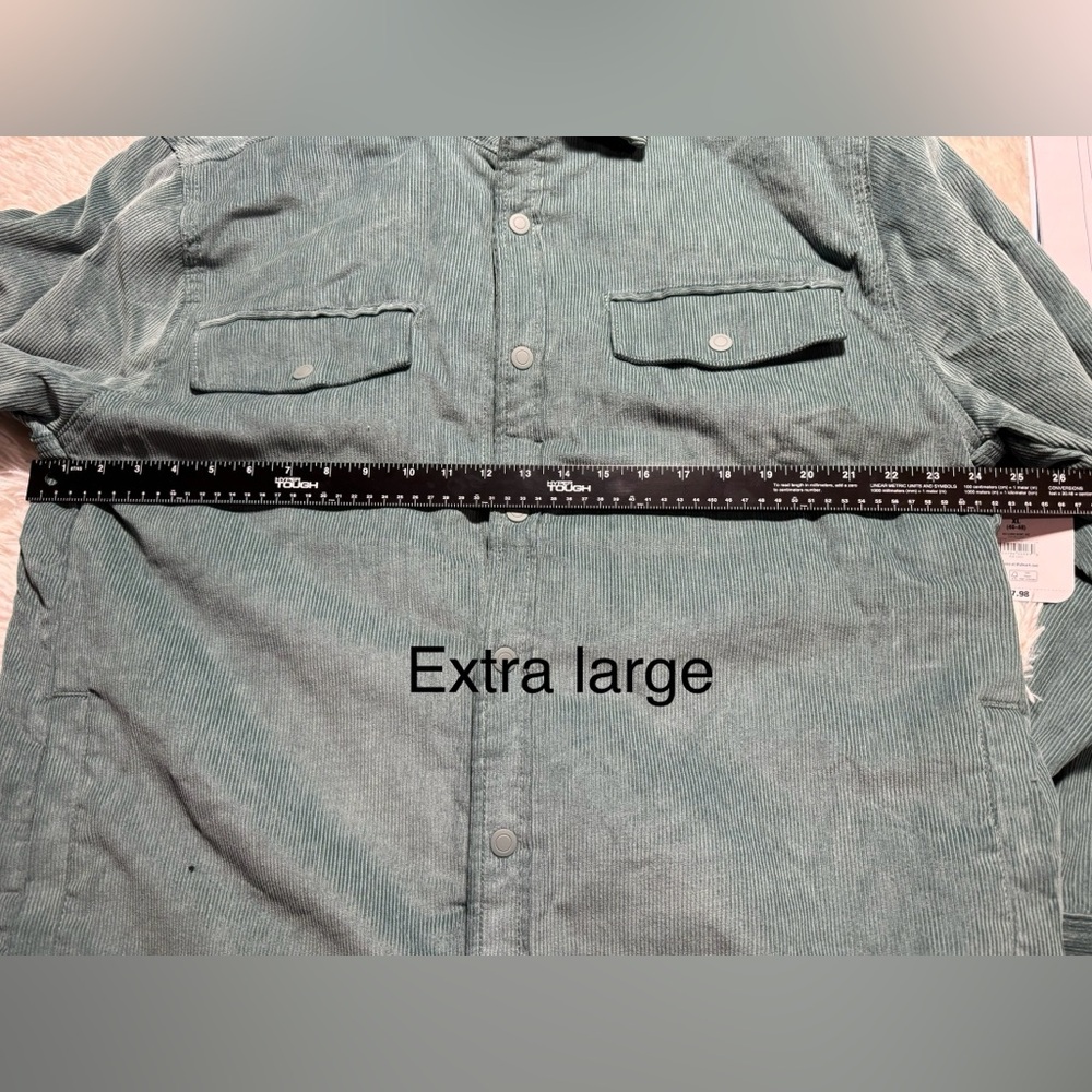 George Men's Corduroy Shirt Jacket - Picture 9 of 10